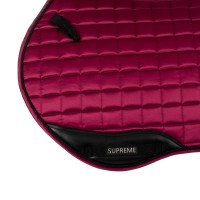 SUPREME skakalna podsedelnica SATIN - bordo rdeča
