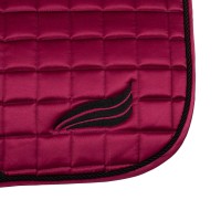 SUPREME skakalna podsedelnica SATIN - bordo rdeča