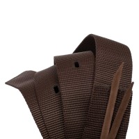 Pas za western sedlo NYLON LONG TIE - levi