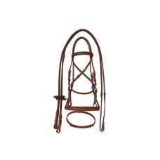 Angleška uzda EQUESTRO RAISED