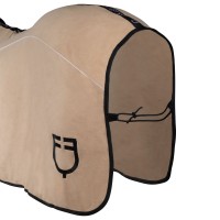 Flis odeja za znoj EQUESTRO - bež