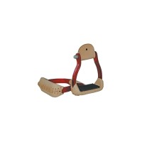 Aluminijasta western stremena BARREL ALU COLOURED