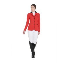 EQUESTRO ženski tekmovalni suknjič RED