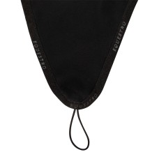 Naušniki EQUESTRO BREATHABLE PODALJŠANI, ČRNI