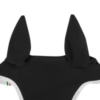 Naušniki EQUESTRO BREATHABLE PODALJŠANI, ČRNI