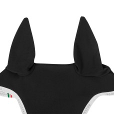 Naušniki EQUESTRO BREATHABLE PODALJŠANI, ČRNI