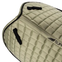 SUPREME skakalna podsedelnica SATIN - nežno zelena