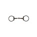 Snaffle brzda POOL'S BLACK IRON