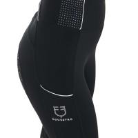 EQUESTRO® ženske jahalne pajkice Slim Fit RHINESTONES