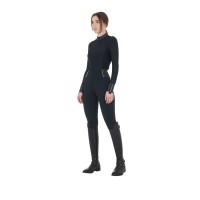EQUESTRO® ženske jahalne pajkice Slim Fit RHINESTONES