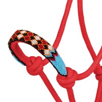 Pool's vrvična oglavka s povodcem PEARLS - rdeča