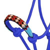 Pool's vrvična oglavka s povodcem PEARLS - kraljevsko modra