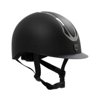 Equestro® jahalna čelada AZAEL, GUNMETAL Equestro® jahalna čelada AZAEL, GUNMETAL