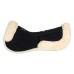 EQUESTRO® korekcijska bombažna podloga SHEEPSKIN - z vložki BLACK/NATURAL EQUESTRO® korekcijska bombažna podloga SHEEPSKIN - z vložki BLACK/NATURAL