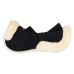 EQUESTRO® korekcijska bombažna podloga SHEEPSKIN - z vložki BLACK/NATURAL EQUESTRO® korekcijska bombažna podloga SHEEPSKIN - z vložki BLACK/NATURAL