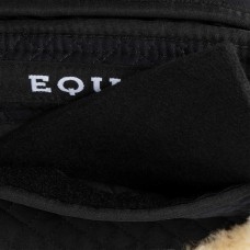 EQUESTRO® korekcijska bombažna podloga SHEEPSKIN - z vložki BLUE/NAVY