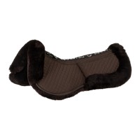 EQUESTRO® korekcijska bombažna podloga SHEEPSKIN - z vložki BROWN/BROWN EQUESTRO® korekcijska bombažna podloga SHEEPSKIN - z vložki BROWN/BROWN