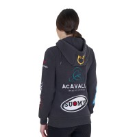 Ženski hoodie MULTILOGO, grey