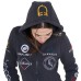Ženski hoodie MULTILOGO, grey Ženski hoodie MULTILOGO, grey