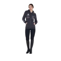 Ženski hoodie MULTILOGO, grey