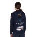 Ženski hoodie MULTILOGO, navy blazer