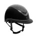 Equestro® jahalna čelada LUXURY WIDE VISOR, črna /srebrna Equestro® jahalna čelada LUXURY WIDE VISOR, črna /srebrna