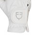 Jahalne rokavice EQUESTRO® SOFT GLITTER LOGO BELE Jahalne rokavice EQUESTRO® SOFT GLITTER LOGO BELE