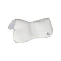 Memory Pad - podloga, Acavallo® spominska pena,HPS CW-CS suede flat, bela