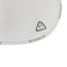 Memory Pad - podloga, Acavallo® spominska pena,HPS CW-CS suede flat, bela
