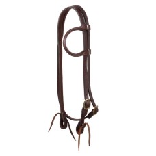 Pool's western uzda na eno uho BRASS THROAT LATCH