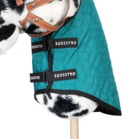 Pregrinjalo za konjička HOBBY HORSE Equestro® - dark cyan