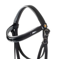 Usnjena uzda za Equestro® Hobby Horse konjička Equestro® SHINY