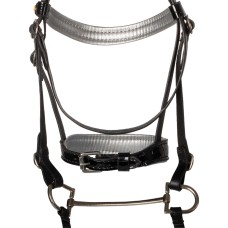 Usnjena uzda za Equestro® Hobby Horse konjička Equestro® SHINY