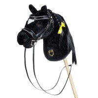 Usnjena uzda za Equestro® Hobby Horse konjička Equestro® SHINY