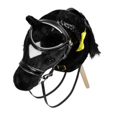 Usnjena uzda za Equestro® Hobby Horse konjička Equestro® SHINY