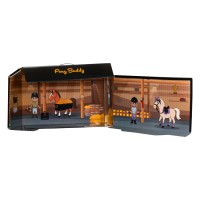 Equestro® konjiček Pony Buddy - črn