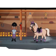 Equestro® konjiček Pony Buddy - rjav