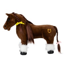 Equestro® konjiček Pony Buddy - rjav