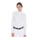 EQUESTRO® ženska tehnična tekmovalna majica TECHNICAL WHITE, dolg rokav EQUESTRO® ženska tehnična tekmovalna majica TECHNICAL WHITE, dolg rokav