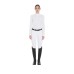 EQUESTRO® ženska tehnična tekmovalna majica TECHNICAL WHITE, dolg rokav EQUESTRO® ženska tehnična tekmovalna majica TECHNICAL WHITE, dolg rokav