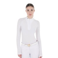 EQUESTRO® ženska tehnična tekmovalna majica LONG SLEEVE, dolg rokav EQUESTRO® ženska tehnična tekmovalna majica LONG SLEEVE, dolg rokav