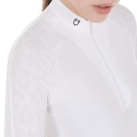 EQUESTRO® ženska tehnična tekmovalna majica LONG SLEEVE, dolg rokav