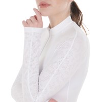 EQUESTRO® ženska tehnična tekmovalna majica LONG SLEEVE, dolg rokav