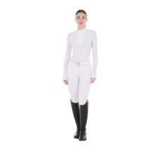 EQUESTRO® ženska tehnična tekmovalna majica LONG SLEEVE, dolg rokav