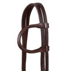 Pool's western uzda na eno uho BRASS THROAT LATCH
