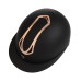 Equestro® jahalna čelada AZAEL BLACK - ROSEGOLD, širok vizir Equestro® jahalna čelada AZAEL BLACK - ROSEGOLD, širok vizir