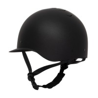 Equestro® jahalna čelada AZAEL BLACK, širok vizir