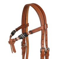 Bosal z uzdo in mecate vajetmi Pool's BROWN