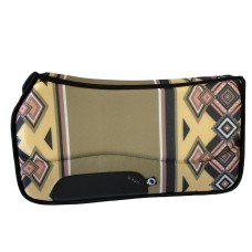 Neoprenska western podsedelnica TTECH SYMPA - ROMBI CREAM