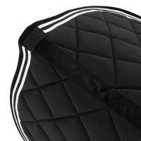 Skakalna podsedelnica EQUESTRO Double Stripes BLACK